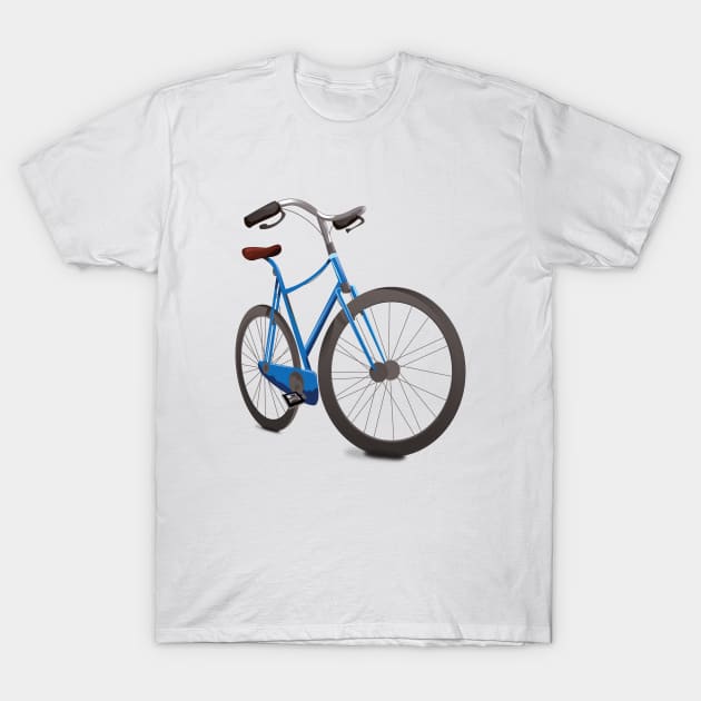 Bicycle T-Shirt by nickemporium1